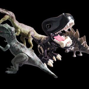 LOT OF INTERACTIVE DINOSAURS KID GALAXY LIGHTS & SOUND FIGURES ZOOMER CHOMPLINGZ